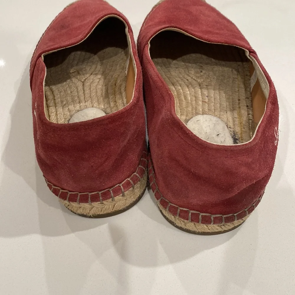 Louis Vuitton Burgundy Men’s Espadrilles Size 9 - Picture 4 of 7